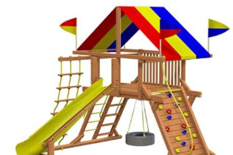 A New Climbing Frame for Children in Refuge