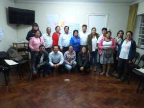 Meeting with community members