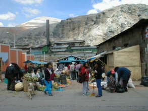 Smelter with market - credit Keith Slack