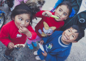 Children from La Oroya