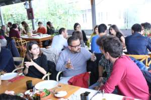 Fellow Up lunched with Board of Trustee Members