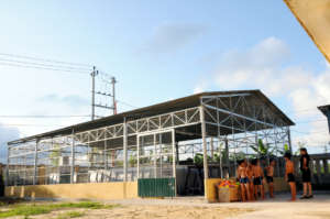 Pool house at Quan Hau primary school