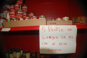 Food distributed to agencies