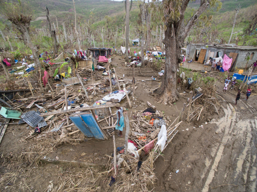 Shelter- and Hygienekits for 50 families in Haiti