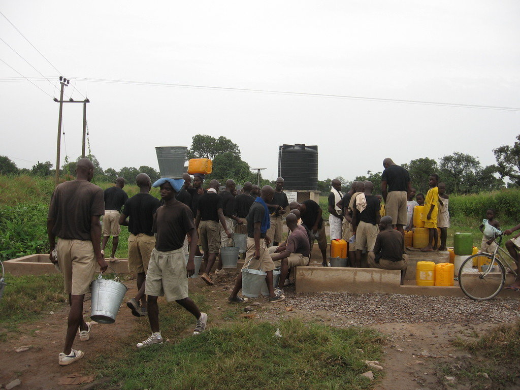 Water and Sanitation for 3,825 people in Ghana
