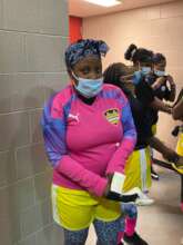 Goalkeeper Salha