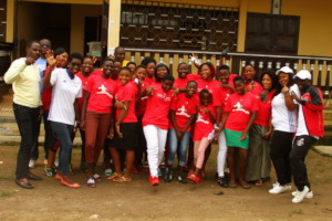 Members of our Girls Leadership Initiative