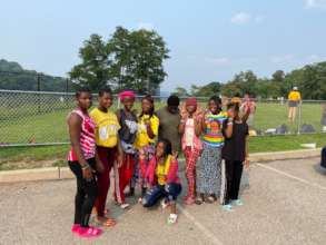Congolese girls show up at the start of the season