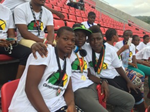Our girls watch Africa Women Cup of Nations game