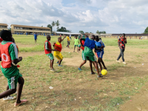 Girls in action at the end of 2022.
