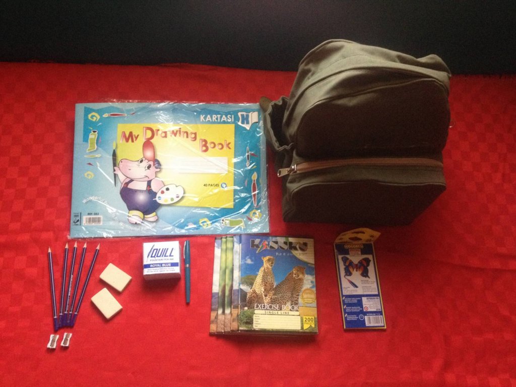 School Supplies for Young Kenyan Students