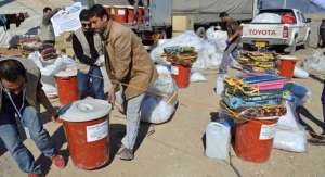 Distribution in Mossul Pic: REACH Iraq
