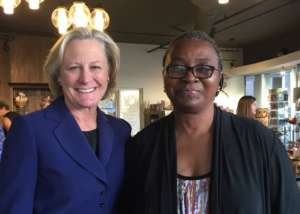 Dr. Moji Animashaun & Dr. Julie Gralow