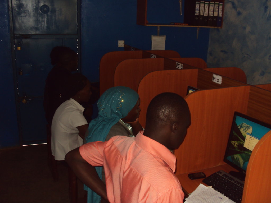 A Copier for a Youth Computer Bureau in Uganda