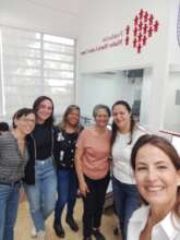 With part of Foundation Madre Ma Luisa Casar Team