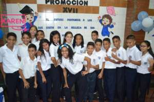 6th grade students - graduation day