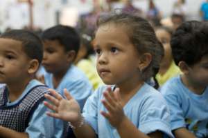 Kindergarten student