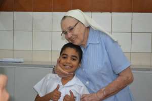 Student and Mother Maria Luisa