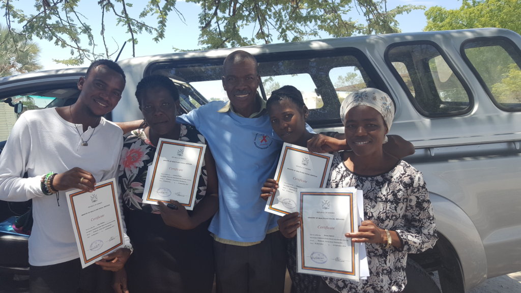 Provide Home-Based Care to 10000 People in Namibia