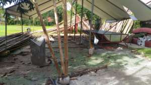 Construction Progress of Column Support