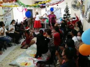 One of our Christmas Outreach Parties