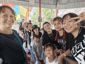 Waiting for the ride