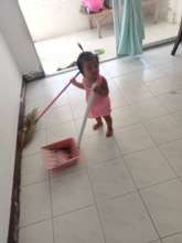 I want to help as well with cleaning!