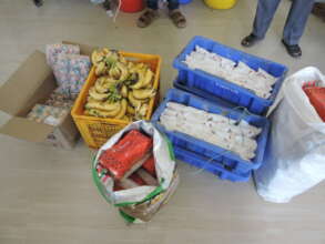 nutritious donation to poor patient's milk bread