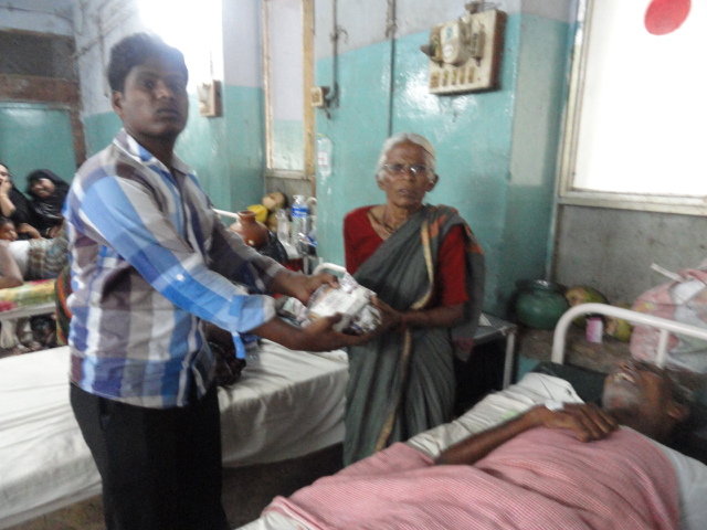 Donate Nutrition to Poor Patients in Govt Hospital