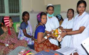 Donating food nutrition items for poor people