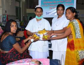 India charity seruds providing nutritious food