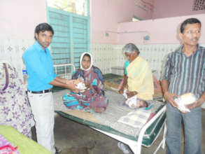 Food sponsorship to the deprived patients in India
