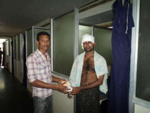 Food Material Donations to poor patients in india