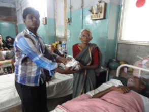 Sponsorship of food for poor elders patients india