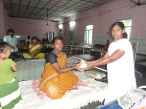 Donation of nutritious food items to the deprived