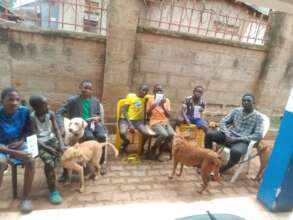 Local kids bring their pets to the USPCA