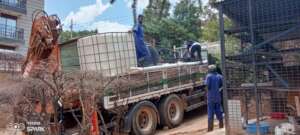 Kennels dismantled, heading to the new site