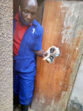 Rescued from a pit latrine!