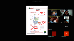 virtual session on forming words