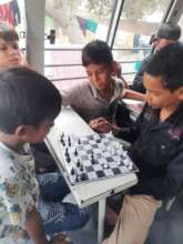 Chess during the break