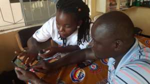 Neema demonstrating mapping