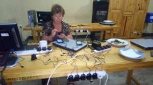 Setting up phones for mapping training