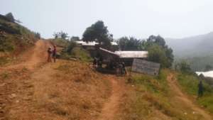 General View of Muteff, remote, rural Community