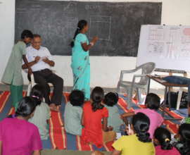 Maths workshop during summer school