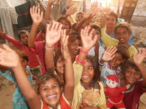 Support for food & Toys to 25 Slum Children