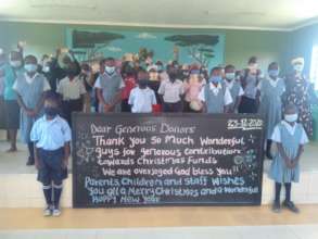 ASANTE SANA - Children thanking sponsors & donors