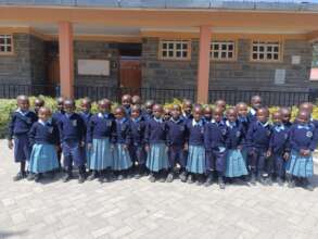 Our New Little Ones in School Uniform