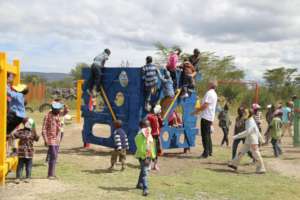 The New Playground in Use