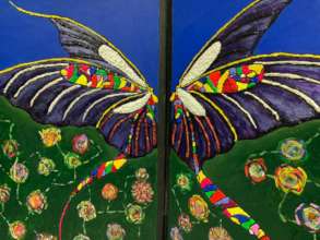 A generous artist created this piece of art