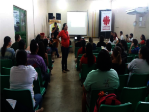 Meeting with teachers and parents